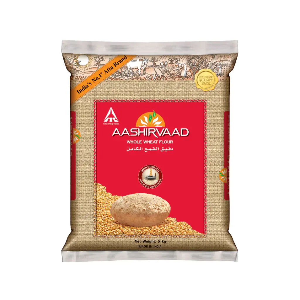Aashirvaad Atta Whole Wheat 5Kg