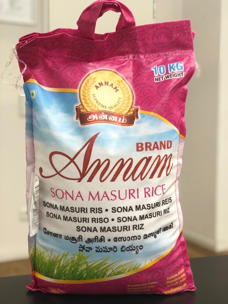 Annam Sona Masuri Rice 10kg
