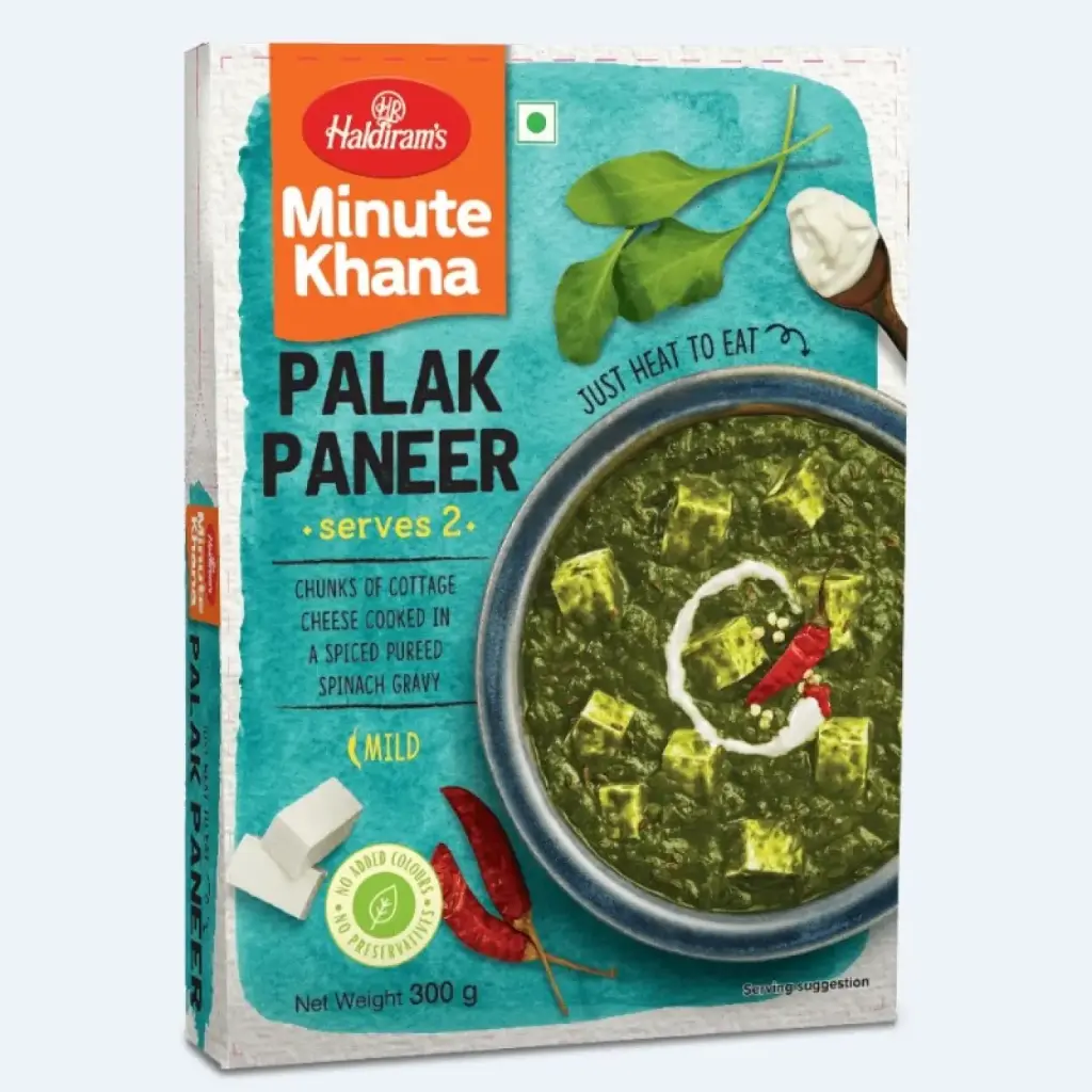 Haldirams Palak Paneer (Tofu)300g