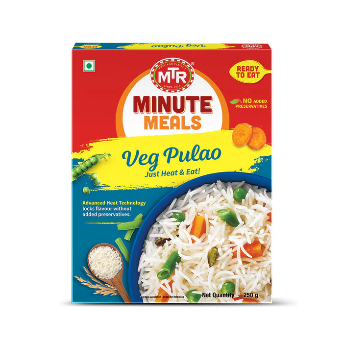 MTR Vegetable Pullav (Vegan)250 GR