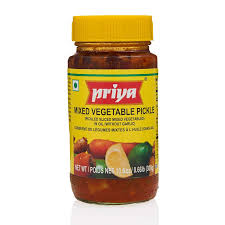 Priya Mixed Vegetable Pickle 300g