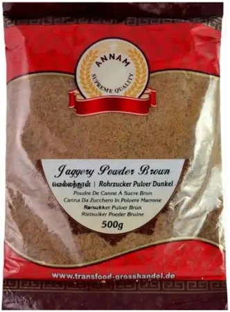 Annam Jaggery Brown Powder 500g 