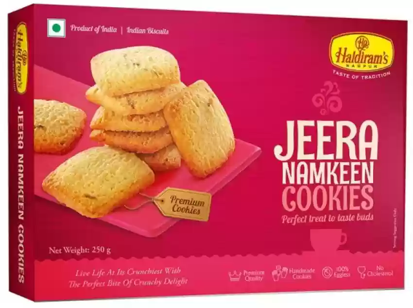 Haldirams Jeera Namkeen Cookies 250g