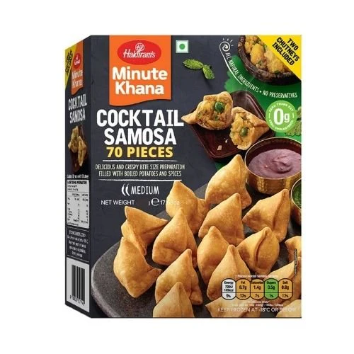 Haldirams Cocktail Samosa(Frozen)(70pcs)1.4Kg