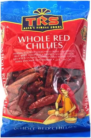 TRS Red Whole Chillies 150g