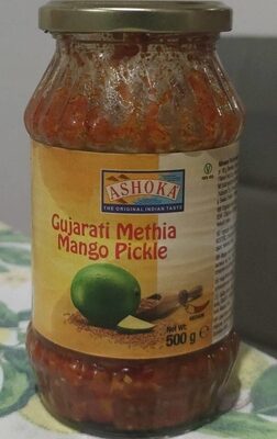 Ashoka Gujarati Methia Mango Pickle 500g