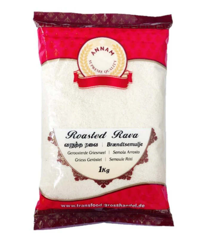 Annam Roasted Rava (Sooji)1kg 