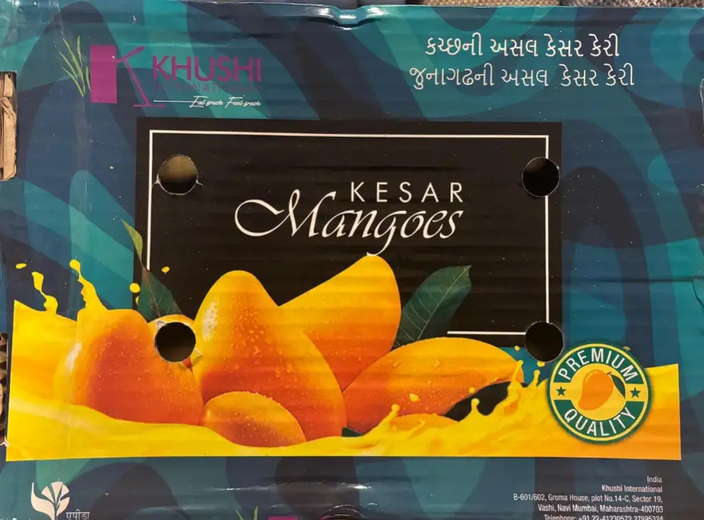 Mangoes (Kesar) Box 3.2Kg