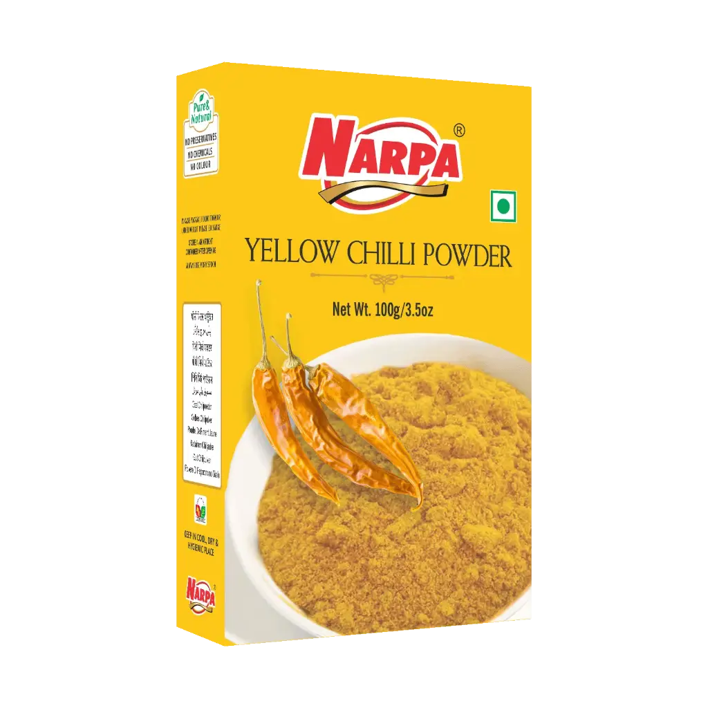 Narpa Yellow Chilli Powder 100g