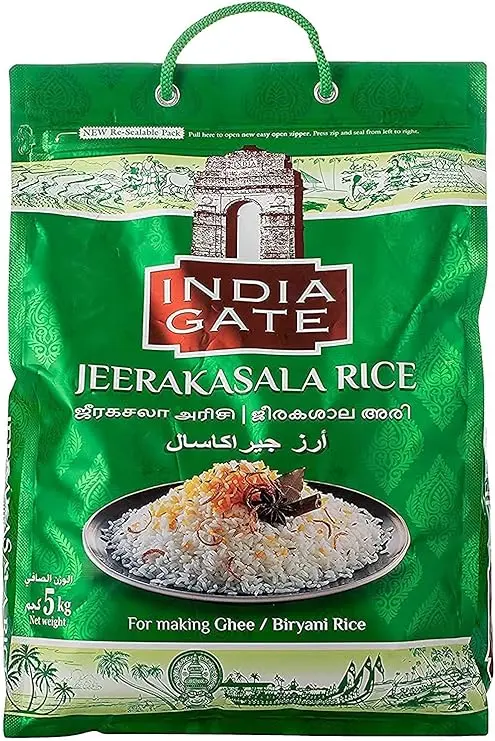 India Gate Jeerakasala Rice 5Kg