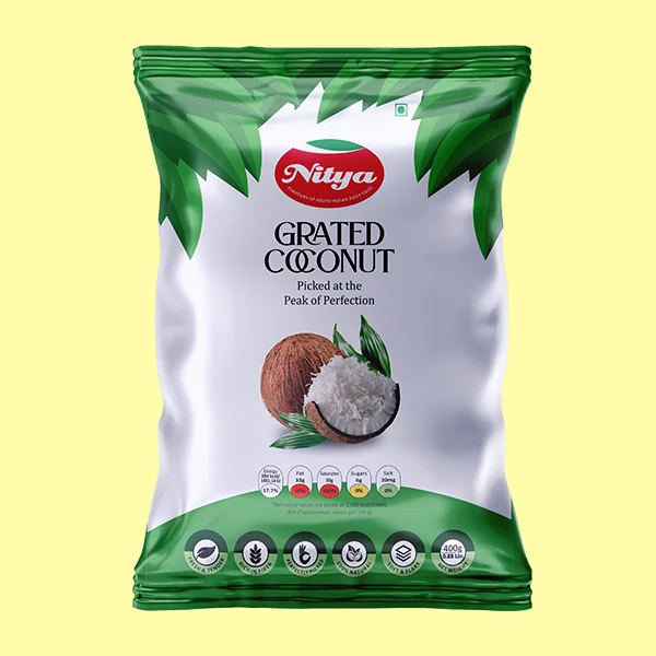 Nitya Grated Coconut(Frozen) 400g