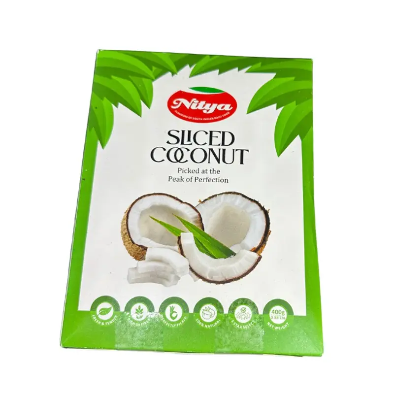 Nitya Sliced Coconut(Frozen) 400g