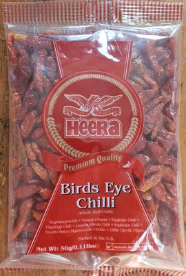 Heera Bird eye Chilli 50g