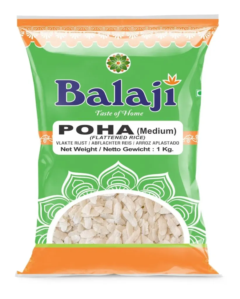 Balaji Flake Rice Medium (Powa) 1Kg