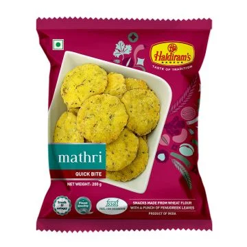 Haldirams Mathri quick bite 200g